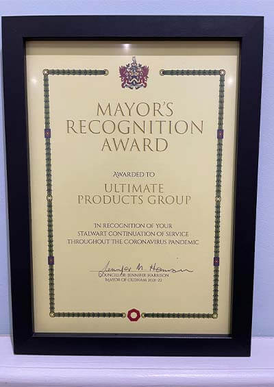 Mayor’s Recognition